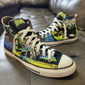 Rare! Converse BatMan Edition Size 10 Men Used Condition
